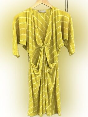 NWOT WILLOW Silk MIDI DRESS